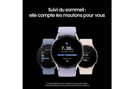 Montre Connectée Samsung Galaxy Watch5 40mm Bluetooth Or Rose